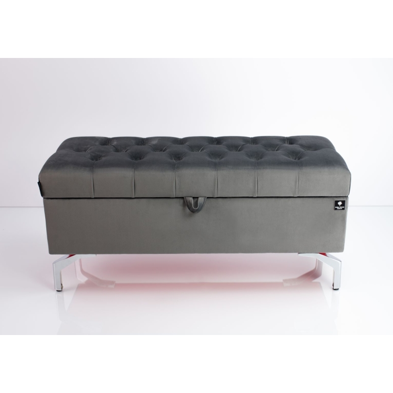 Tufted Storage Bench